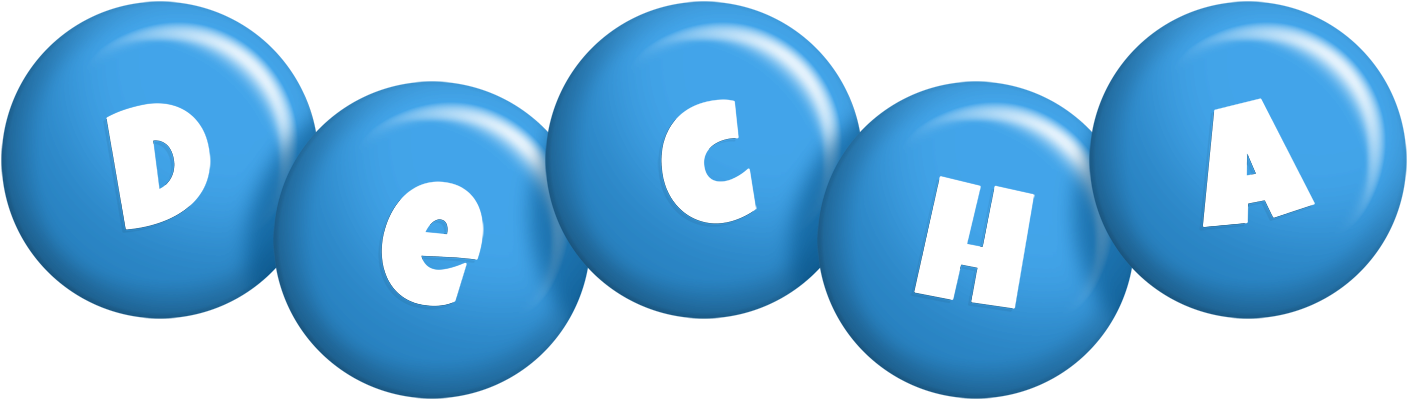 Decha candy-blue logo