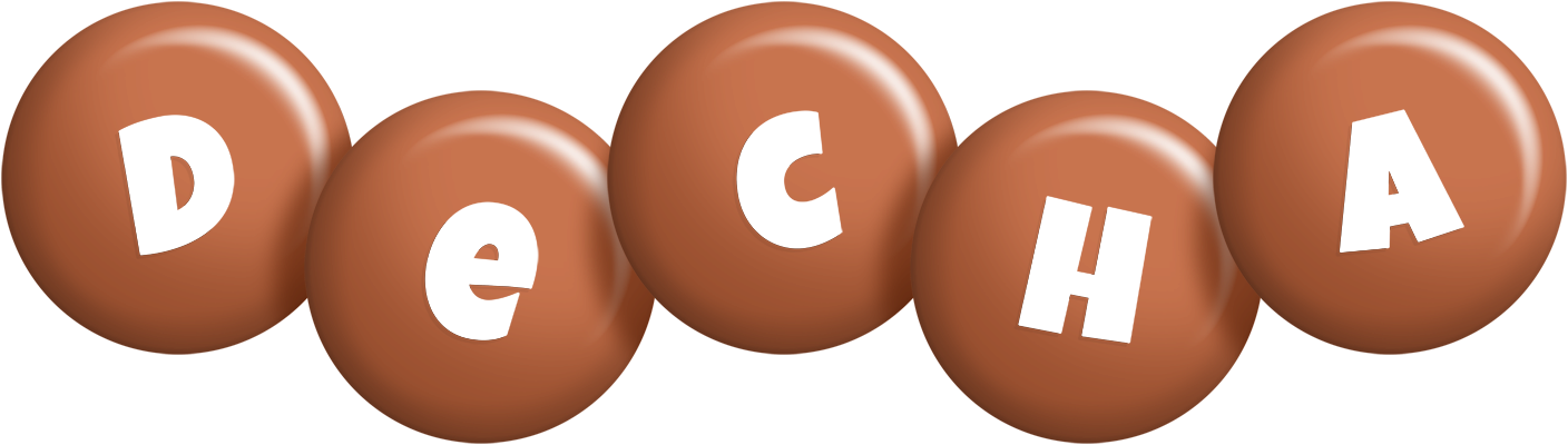 Decha candy-brown logo