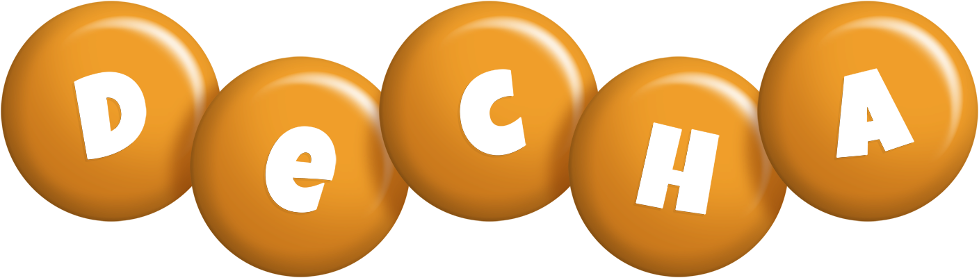 Decha candy-orange logo