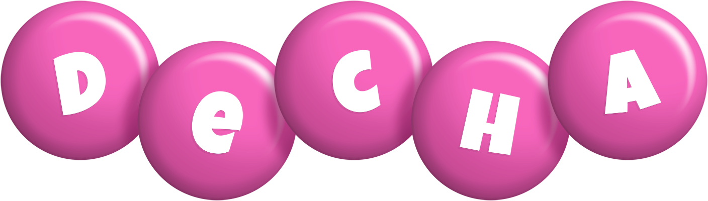 Decha candy-pink logo