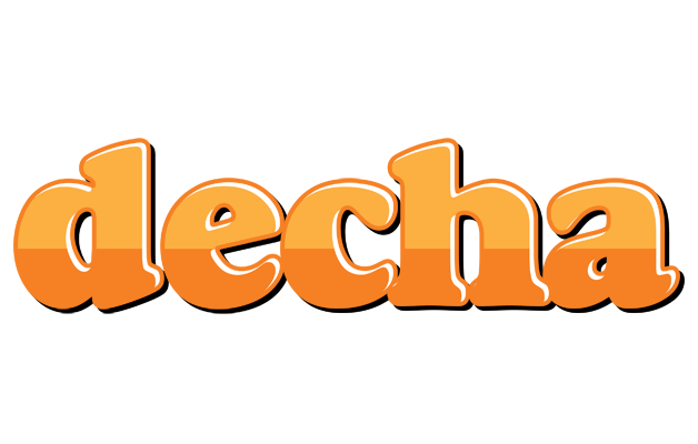 Decha orange logo