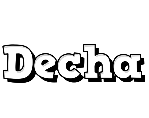 Decha snowing logo