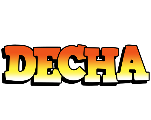 Decha sunset logo