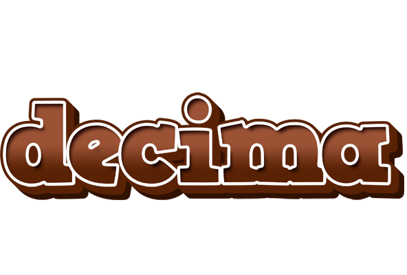 Decima brownie logo