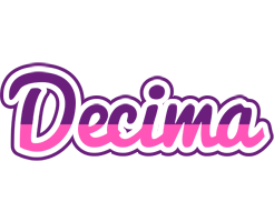 Decima cheerful logo