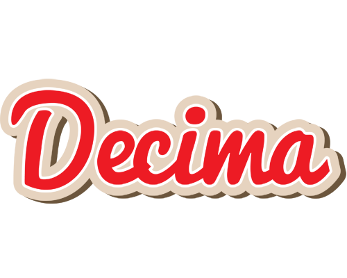 Decima chocolate logo