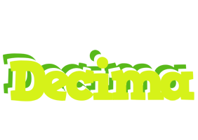 Decima citrus logo