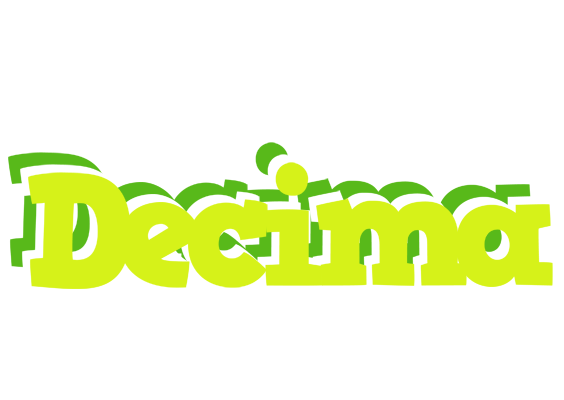 Decima citrus logo