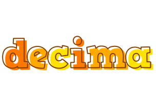 Decima desert logo