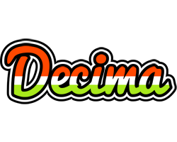 Decima exotic logo