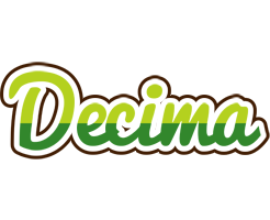 Decima golfing logo