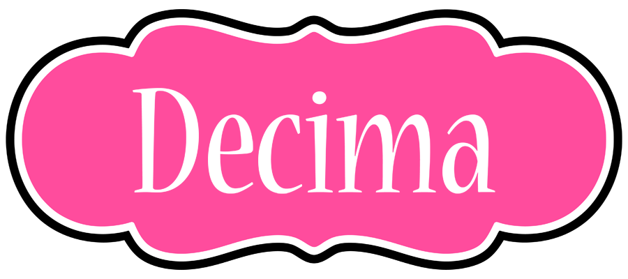Decima invitation logo