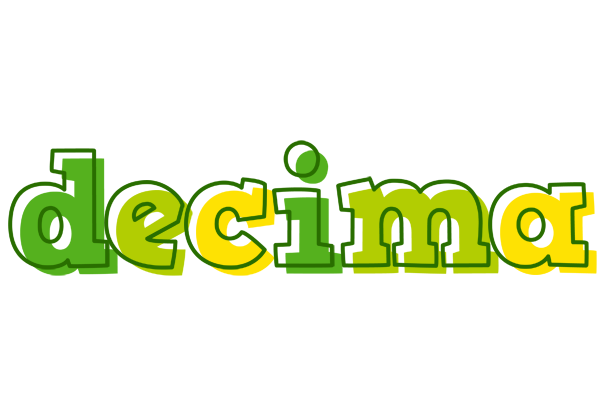 Decima juice logo