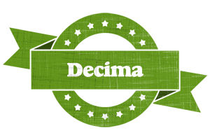 Decima natural logo