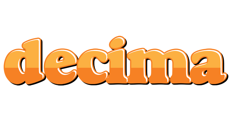 Decima orange logo