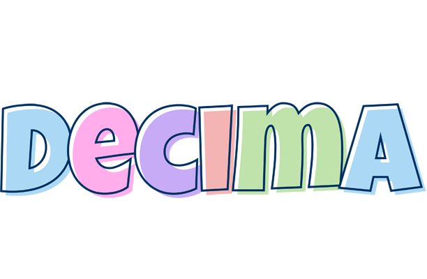 Decima pastel logo