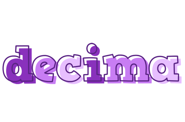 Decima sensual logo