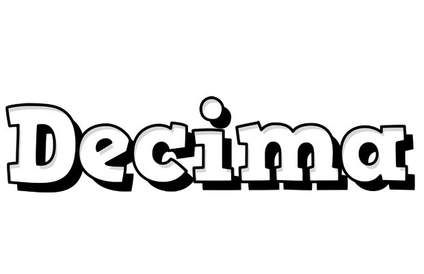 Decima snowing logo