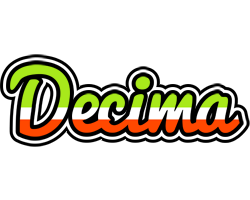 Decima superfun logo