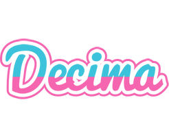 Decima woman logo