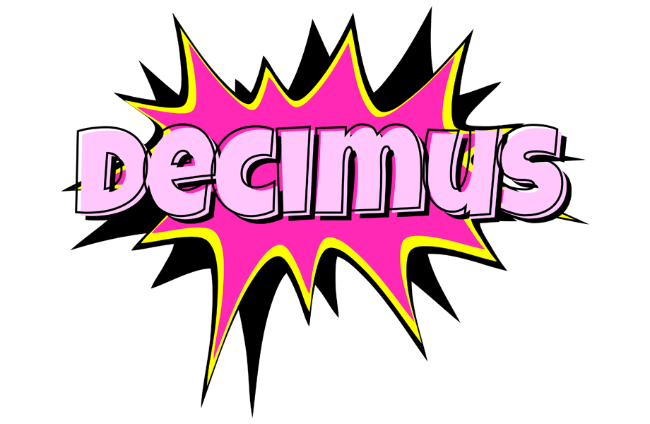 Decimus badabing logo