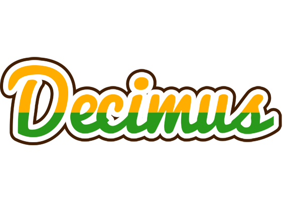Decimus banana logo