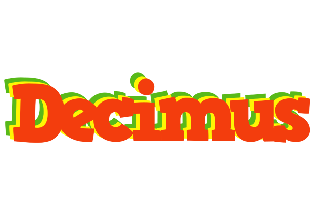 Decimus bbq logo