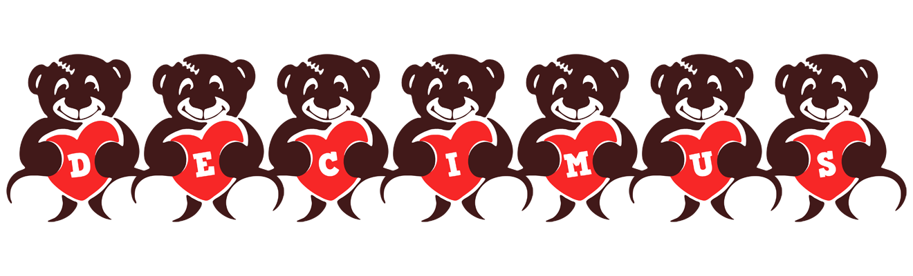 Decimus bear logo