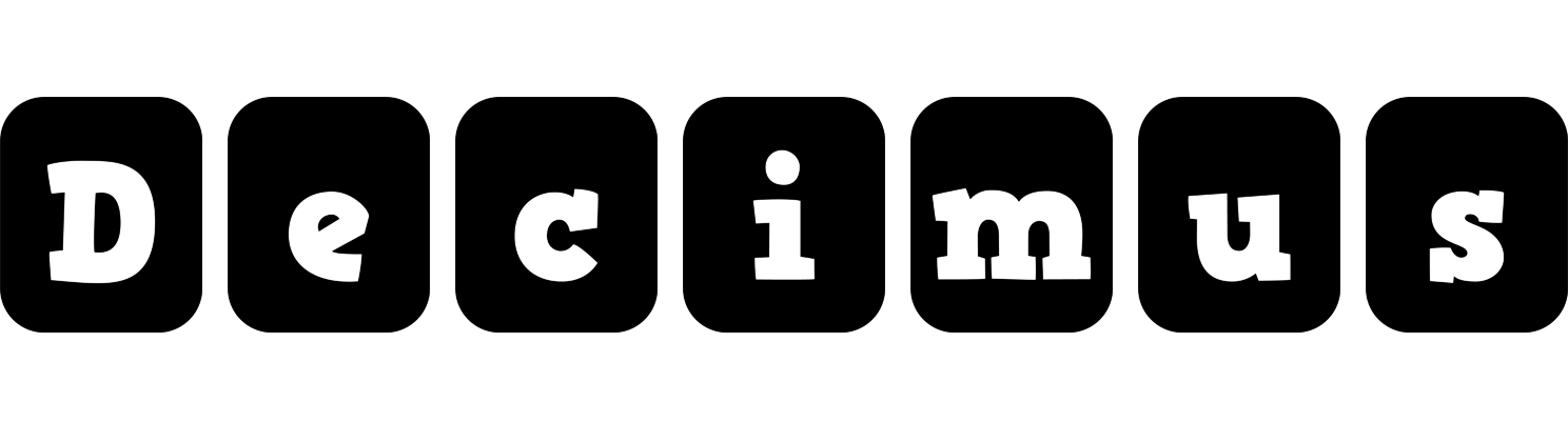 Decimus box logo