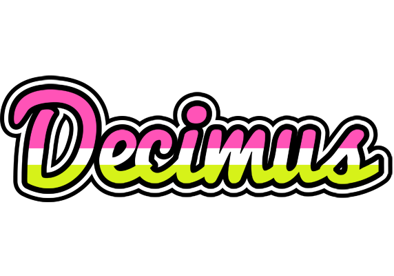Decimus candies logo