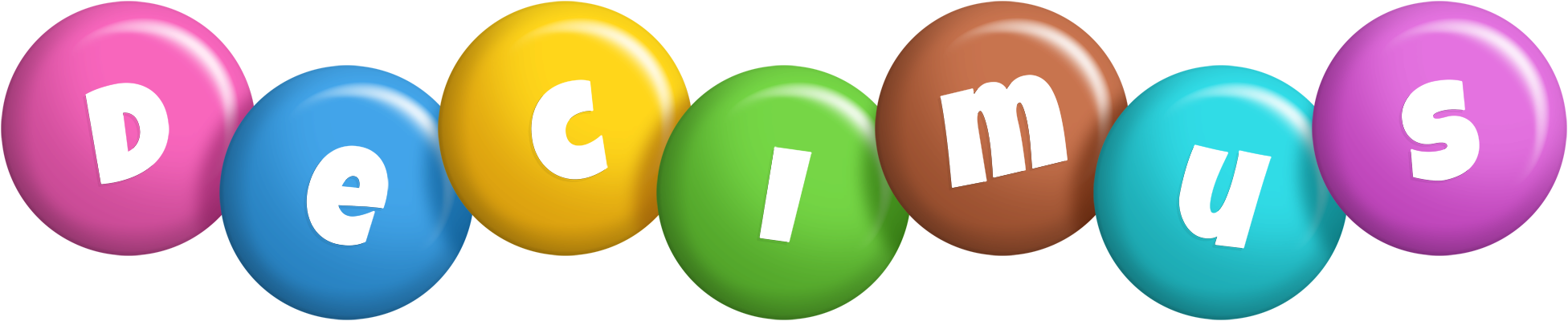 Decimus candy logo