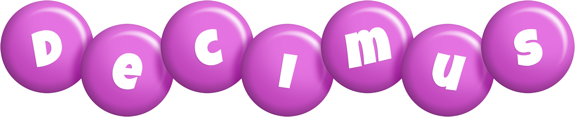 Decimus candy-purple logo