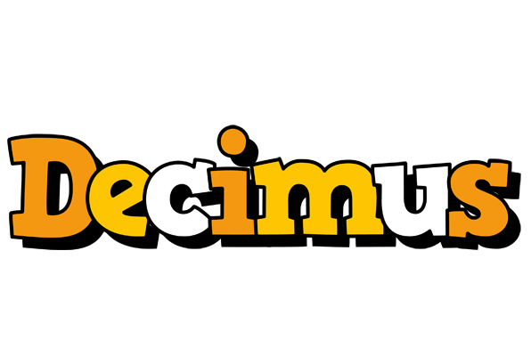 Decimus cartoon logo