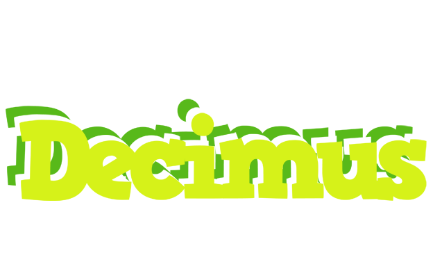 Decimus citrus logo