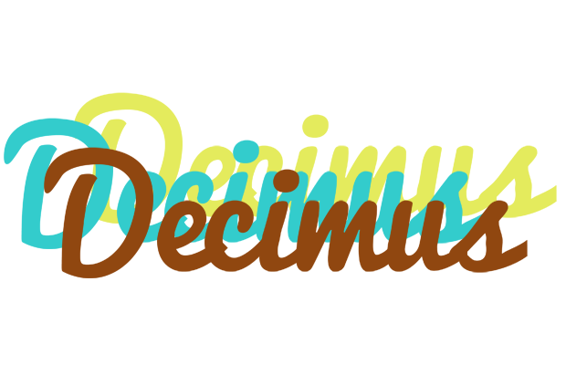 Decimus cupcake logo