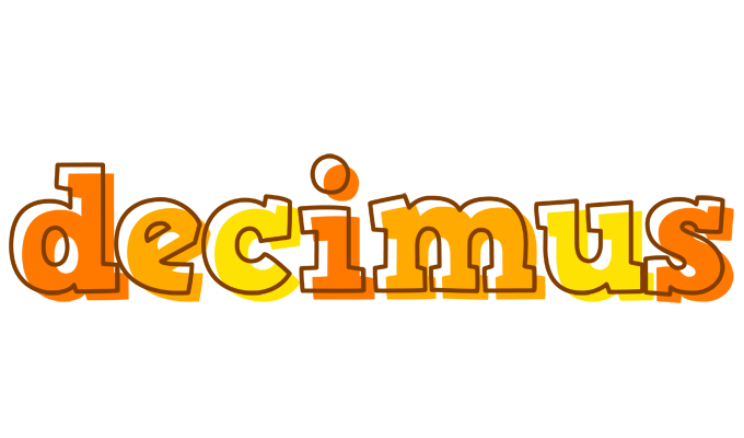Decimus desert logo