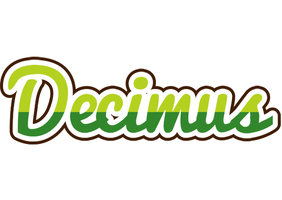 Decimus golfing logo