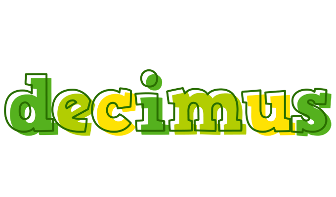 Decimus juice logo
