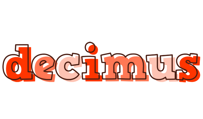 Decimus paint logo
