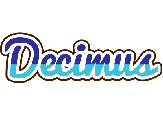 Decimus raining logo