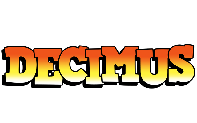 Decimus sunset logo