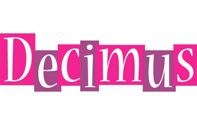Decimus whine logo