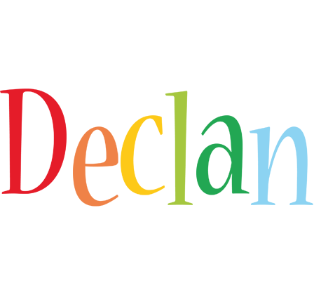 Declan birthday logo