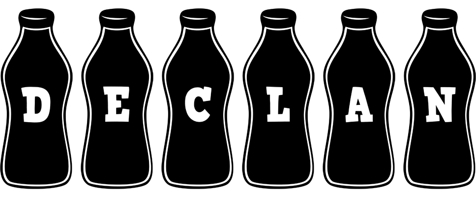 Declan bottle logo