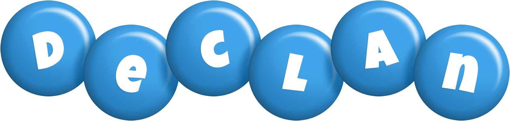 Declan candy-blue logo