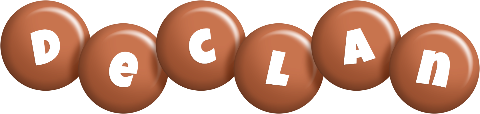 Declan candy-brown logo
