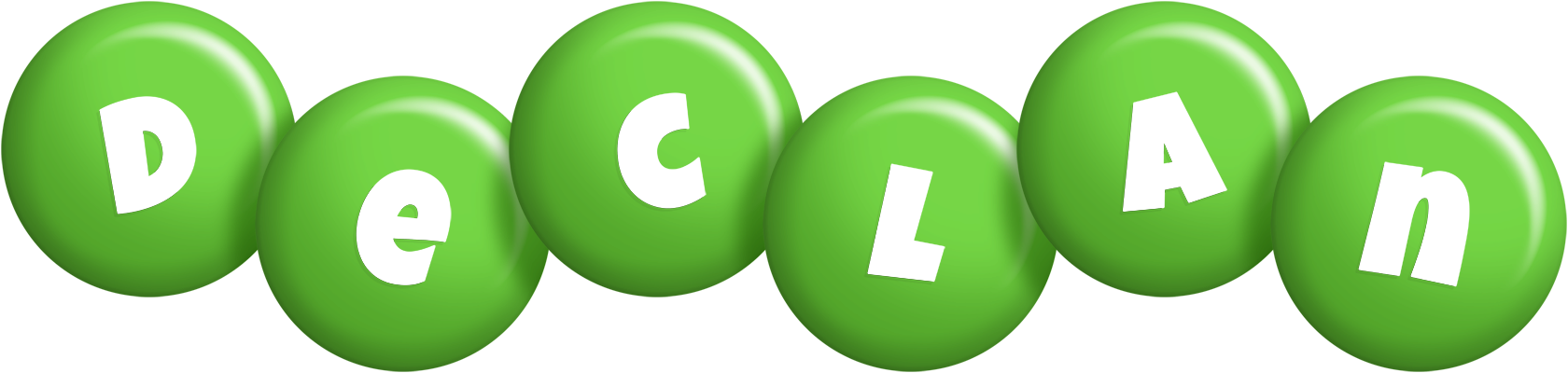 Declan candy-green logo