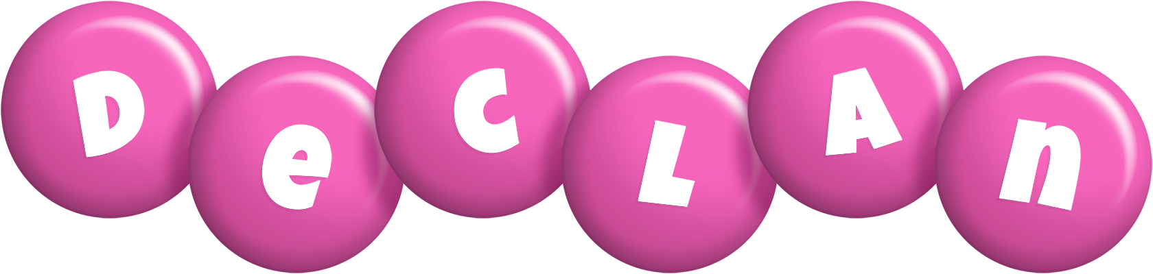 Declan candy-pink logo