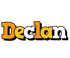 Declan cartoon logo