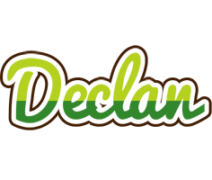 Declan golfing logo